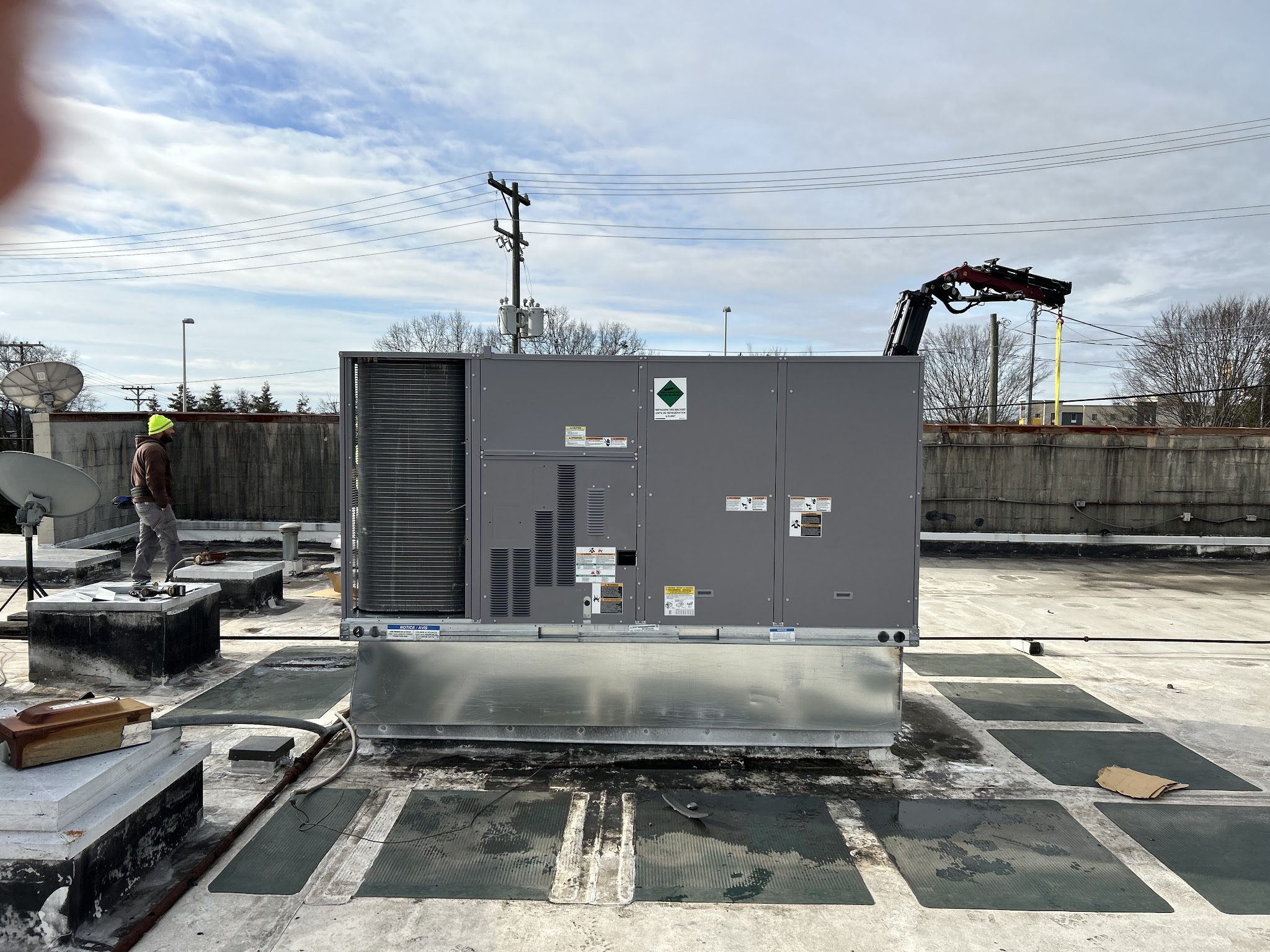 Rooftop commercial unit
